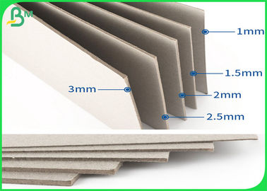 Gerecycleerde Pulp Grey Chipboard Sheets Strong Stiffness 1.5mm Grey Paper