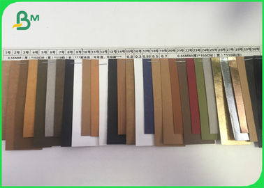 Het gekleurde Wasbare Kraftpapier-Document van Diy Kraftpapier van het Stoffenbroodje rolt Nieuwe Producten
