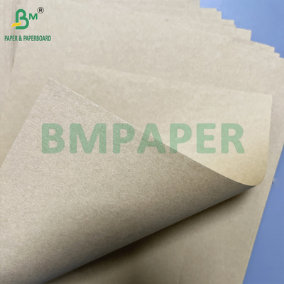 500 mm Hoge sterkte 70 90 GSM Bruin Puur Kraftpapier Rollen Pakketverpakking