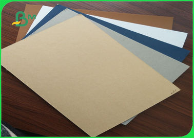 Aangepaste Gelamineerde Witte Raad/Blauw of Geel Kraftpapier-Document