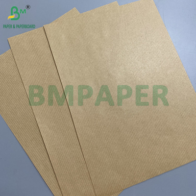 80 gram bruin gestreepte kraftpapier cadeauverpakking eenzijdige glans uitstekende sterkte