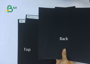 De hoogwaardige Dikte van 250gsm 300gsm 350gsm bedekte Zwart Document voor Verpakkingsvakje met een laag