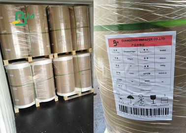 Uncaoted 0.3mm - 3.0mm Document van Kraftpapier van de Diktestroomversnelling het Absorberende voor Verpakking