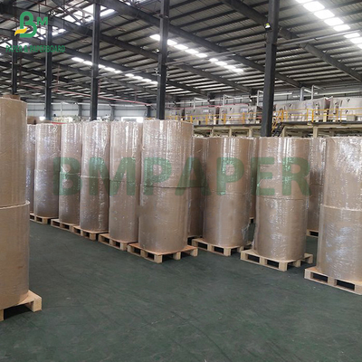 Jumbo Roll High Bulk 65gm 90um Thermal Paper voor logistiek etiket 600mm