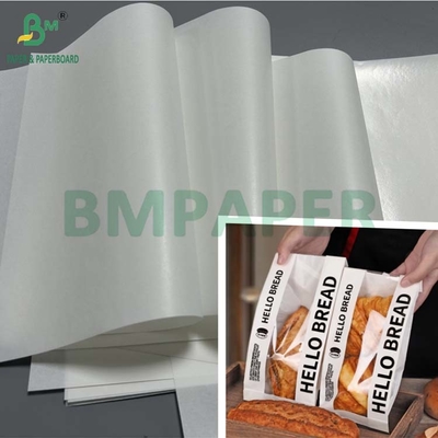 11 x 14 " 45 g 50 g Gecoat 1 zijde MG Wit Kraftpapier Voor broodverpakking