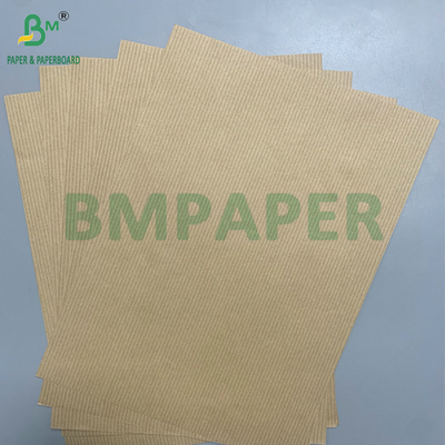 Houtpulp gestreept 60 g 70 g bruin rood kraftpapier voor kartonpapier