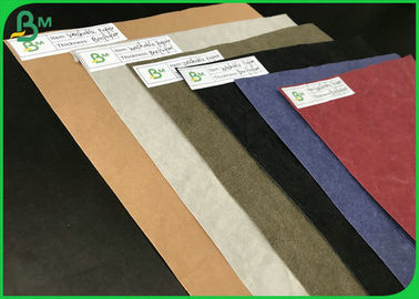 Scheur Bestand Eco - Vriendschappelijk 0.3mm 0.55mm Kleurrijk Wasbaar Kraftpapier Document voor DIY-Zakken