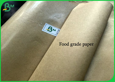 FDA Één Zijpe Met een laag bedekt het Document van de Voedselrang Broodje/het Document van 120g 90g 50g Kraftpapier voor Voedselpakket