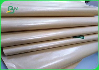 Duurzaam Wit &amp; Bruin Polyethyleen Met een laag bedekt Kraftpapier-Document voor Surgar-Verpakking