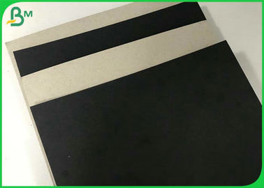 1.5MM 2MM Zwart Gelamineerd Document Karton met Grijs zonder Lamineringsrug
