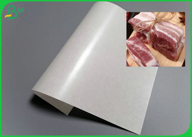 De voedselrang bedekte Één Zijpe Wit het Document van MG Broodje 30gr 40gr voor Vers Vlees het Verpakken met een laag