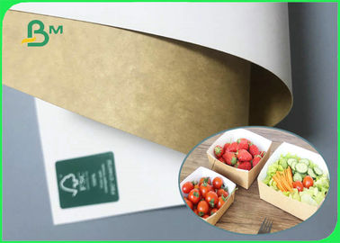 bedekte de Maagdelijke de Houtpulpcckb Klei van 250g 300g Kraftpapier-Raad voor de Verpakking van Snel Voedsel met een laag