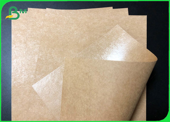 Scheur Bestand Vetvrij Met een laag bedekt Kraftpapier Document van 230g + van 10g PE voor het Maken van Fried Food Boxes