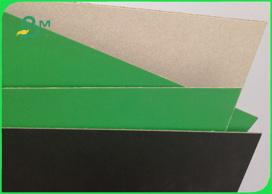het Boekbindenraad van 900gsm 1200gsm met 1 Zij Zwarte/Groene Harde Stijfheid