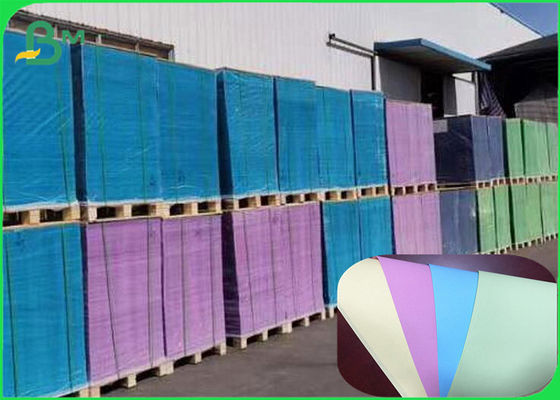 80gsm blauwe Roze Geelgroene Vrije de Compensatiedruk van Bristol Color Paper For Wood