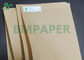 De jumbo rolt Bruin Kraftpapier 60gsm aan Niet gebleekte 120gsm doorschiet Document voor Envelop