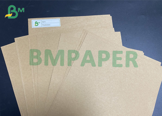 Bruine Kraftpapier het Document van 126gsm 135gsm maagdelijke houtpulp PE Gelamineerde 8g 10g