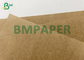 300g + het Met een laag bedekte Bruine Kraftpapier Document van 18g PE in Verpakking en Druk