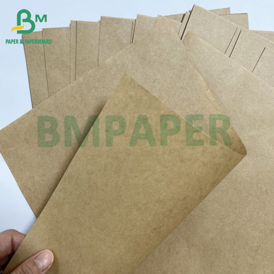 Sterk papier voor levensmiddelen 65 70 GSM Ongebleekt bruin verpakkingspapier