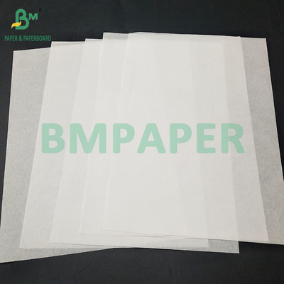 38 gm 50 gm niet-klevend wit vetvrij papier voor bakken