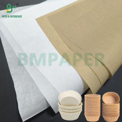 Bruine witte cupcake voering papier muffin cup cupcake papier voor cake