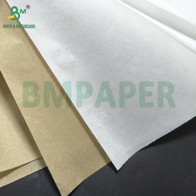 Vlak vetvrij papier broodjes zakken papier kit 7 voedselverpakkingen natuurlijke witte kleur