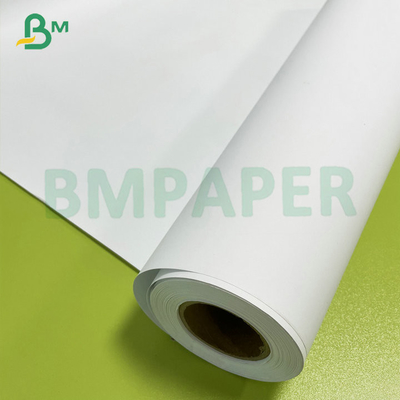 24# 28# Kleur affiche bekleed bond papier witte rol voor breedformaat inkjetprinter