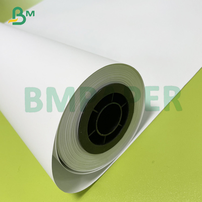 24# 28# Kleur affiche bekleed bond papier witte rol voor breedformaat inkjetprinter