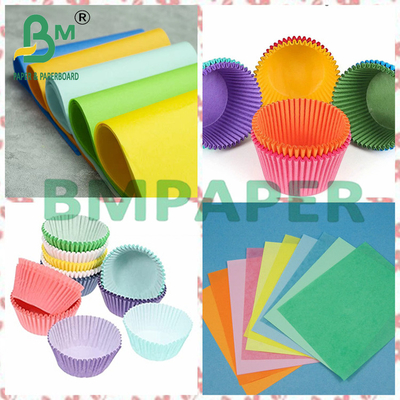 508mm 600mm Vetvast Kleurvol Bakbekers Liners Papier Voor Muffin Cupcakes