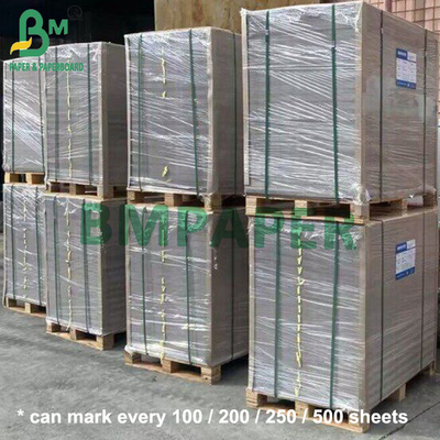 1 mm 820 gm 2 zijden Wit gecoat gelamineerd papier met grijs midden duplex karton