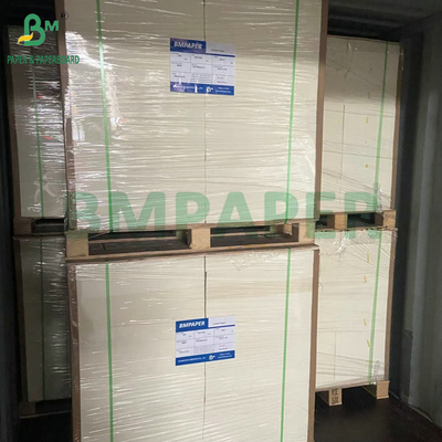 0.7 mm 0,9 mm snel af absorberend witte niet-gecoate pulp board voor bier pads