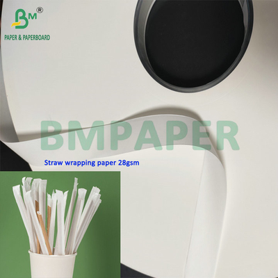 Glanzend hoogsterk wit kratfpapier 24 gsm 28 gsm voor stroomsluiting