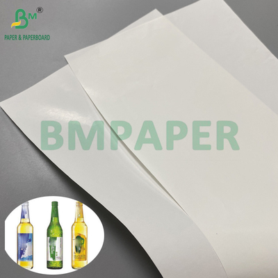 67 gsm Blank Wit Wet Strength Paper Voor Bierflesse Etiketten
