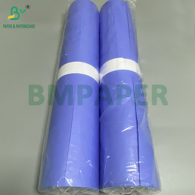CAD Plotter Rollen Eenzaagse Afdruk Blauw Papier A1 Grootte 24" X 50m 2' Kern