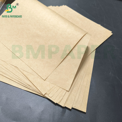 Natuurlijk hoogporieus zakpapier 70 tot 90 gsm Kraftpapier met hoge drukbaarheid