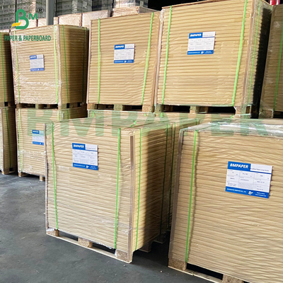 Natuurlijk hoogporieus zakpapier 70 tot 90 gsm Kraftpapier met hoge drukbaarheid