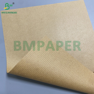 80 gram bruin gestreepte kraftpapier cadeauverpakking eenzijdige glans uitstekende sterkte