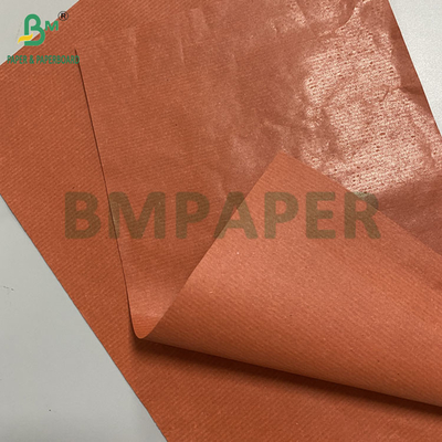 Rood gestreepte kraftpapier van 42 gram voor fruitverpakkingen