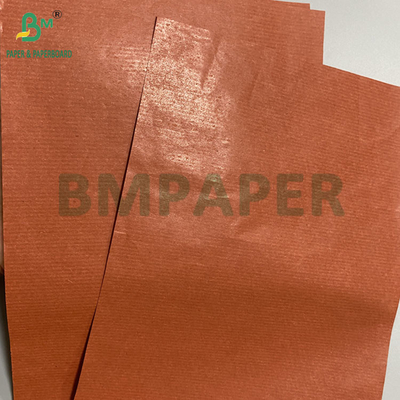 Rood gestreepte kraftpapier van 42 gram voor fruitverpakkingen