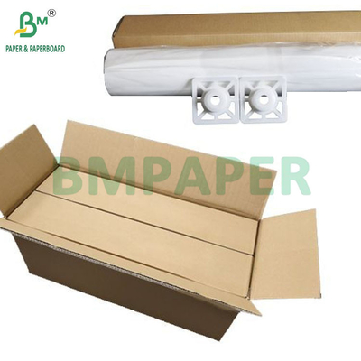 24 lb 36 lb HP gecoat mat breed formaat bond papier rol voor posters 42 "x 150"