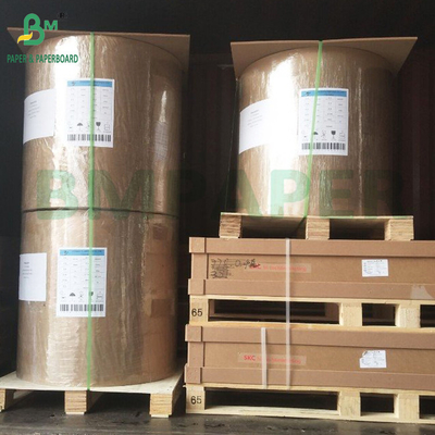 Eenzijdig glanzend geglazuurd MG Kraftpapier 30GSM - 60GSM Voor voedselverpakking