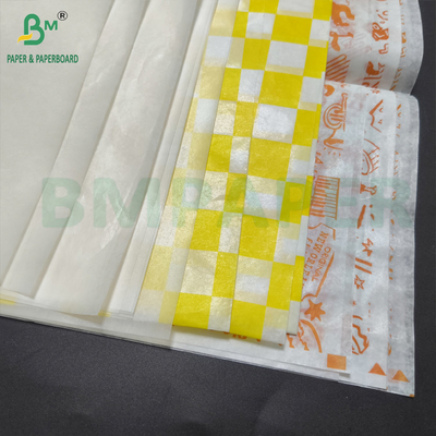 40 GSM Wit gewassen papierrolletjes, aan beide zijden gewassen, vetvrij