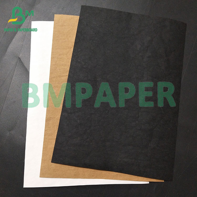 0.35mm, 0.55mm Wit Zwart Gewassen Kraft Stoffen Papier Voor Het Maken Van Tassen