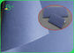 Blauw de Voeringsdocument 0.55mm van Stoffen Wasbaar Kraftpapier dikte voor Portefeuilles het maken