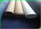 0.55mm Duurzaam Wasbaar de Voeringsdocument van Stoffenkraftpapier in Witte &amp; Bruine Kleur