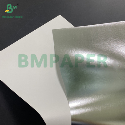 70 g Metallized Beer Label Paper Aluminium Coated 1 Side White Back