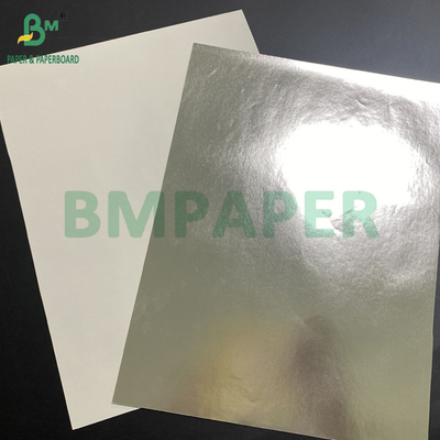 70 g Metallized Beer Label Paper Aluminium Coated 1 Side White Back