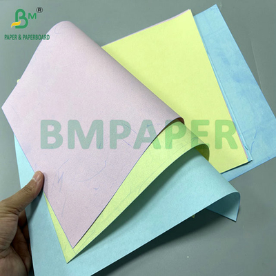 50 gram 55 gram Blauw Geel Kleur NCR koolstofvrij factuurpapier Met 640 x 900 mm