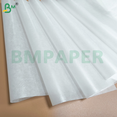 Wit glaspapier halfdoorzichtig papier voor koffie- en cakeverpakkingen