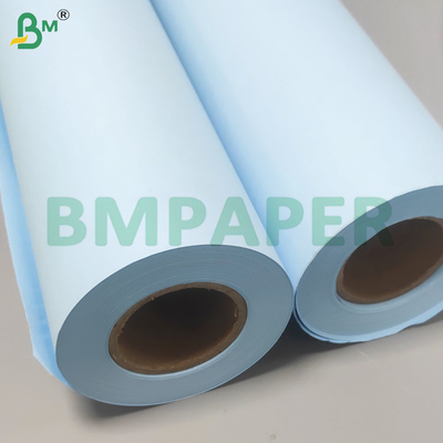 Dubbelzijdige blauwe plotterpapierrolletjes voor CAD-techniek en -tekening